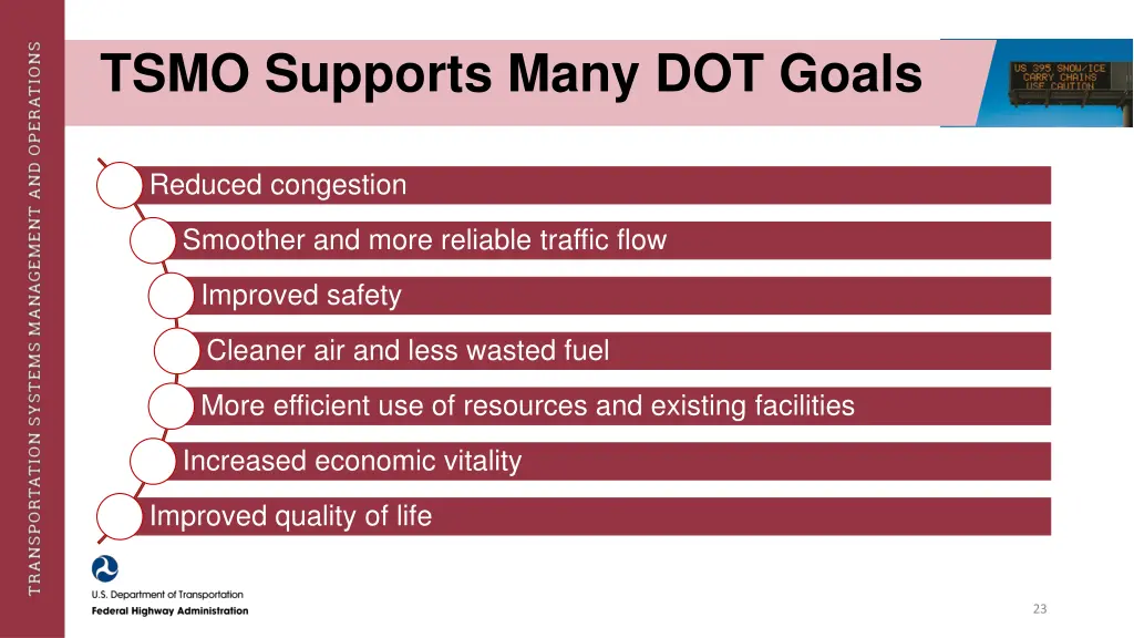 tsmo supports many dot goals