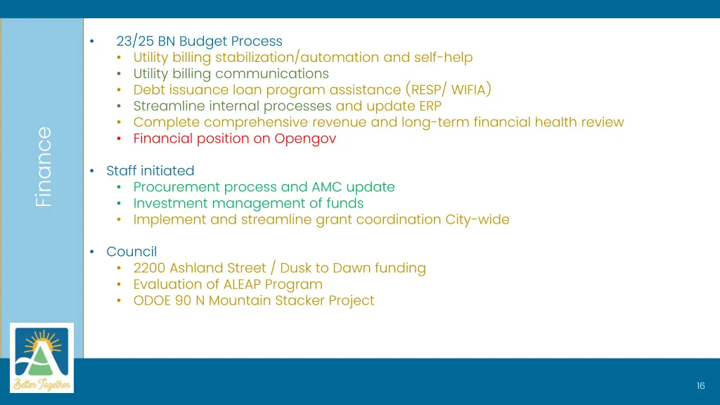 23 25 bn budget process utility billing
