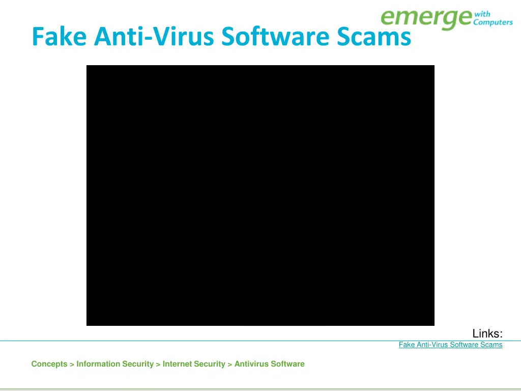 fake anti virus software scams