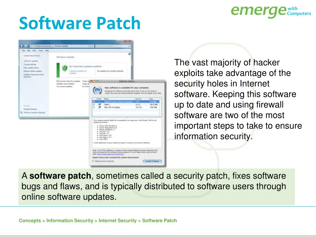 software patch
