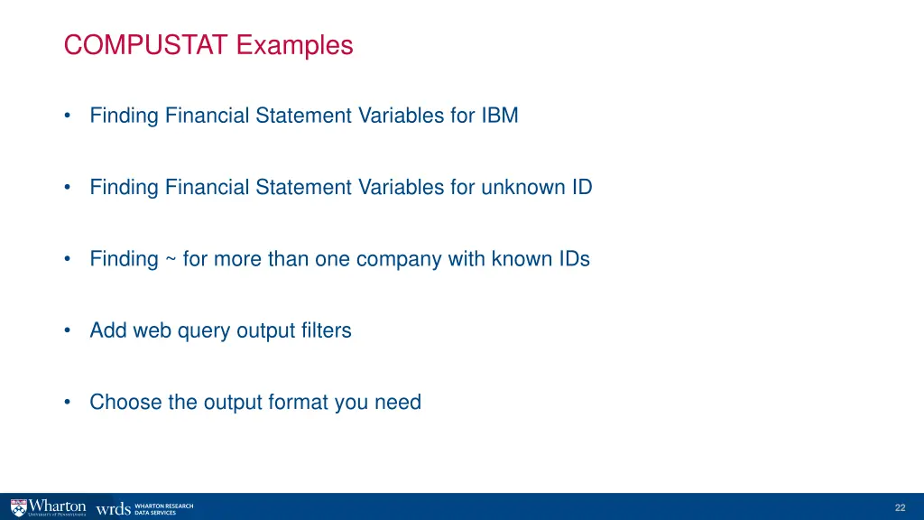 compustat examples