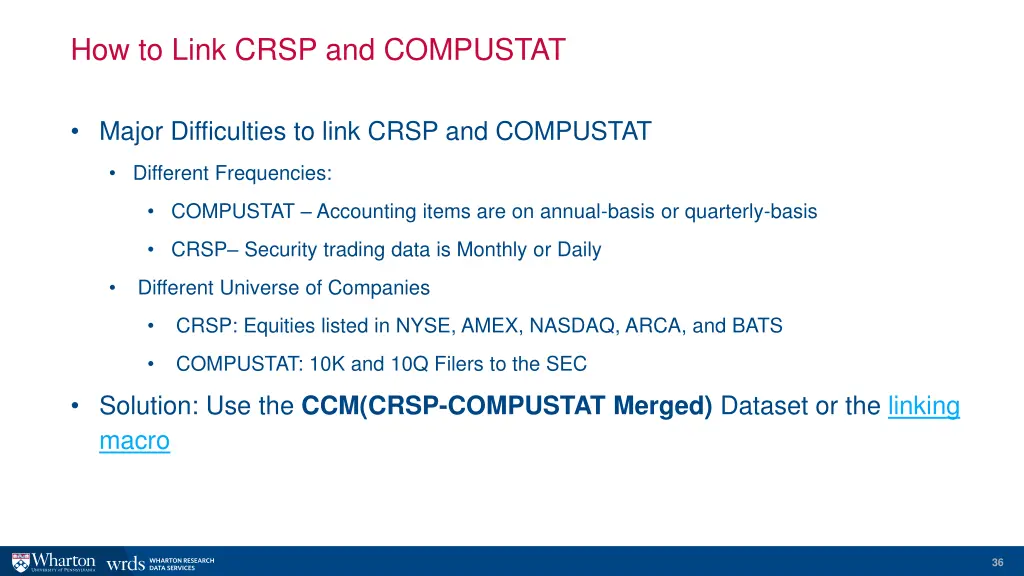 how to link crsp and compustat