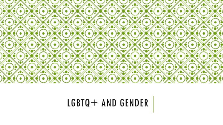 lgbtq and gender