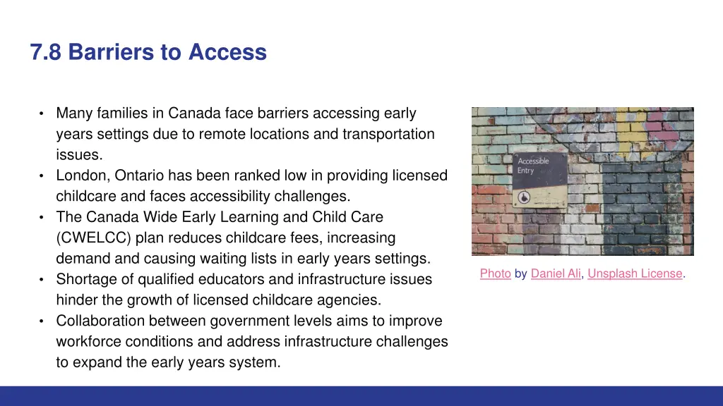 7 8 barriers to access