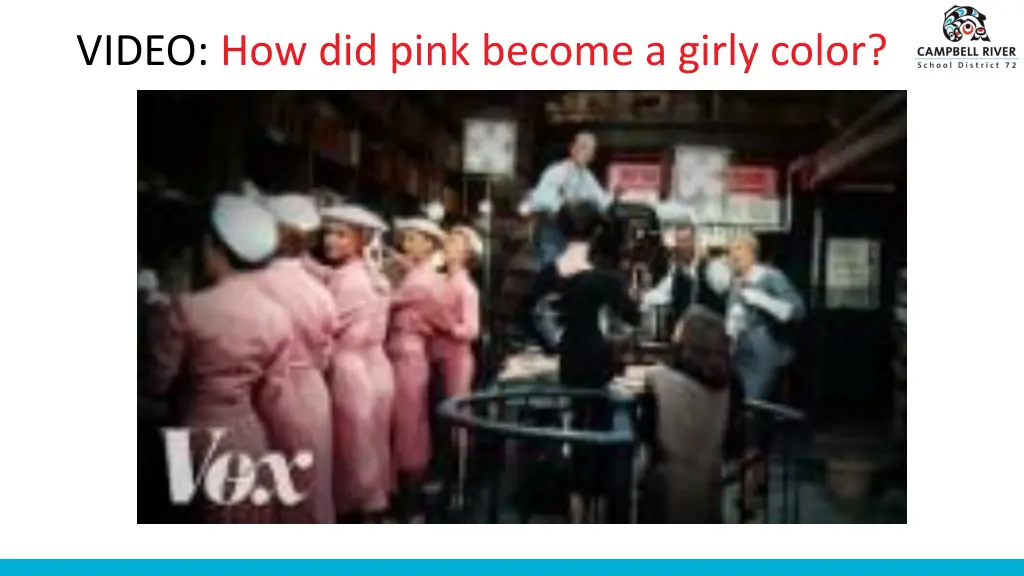 video how did pink become a girly color