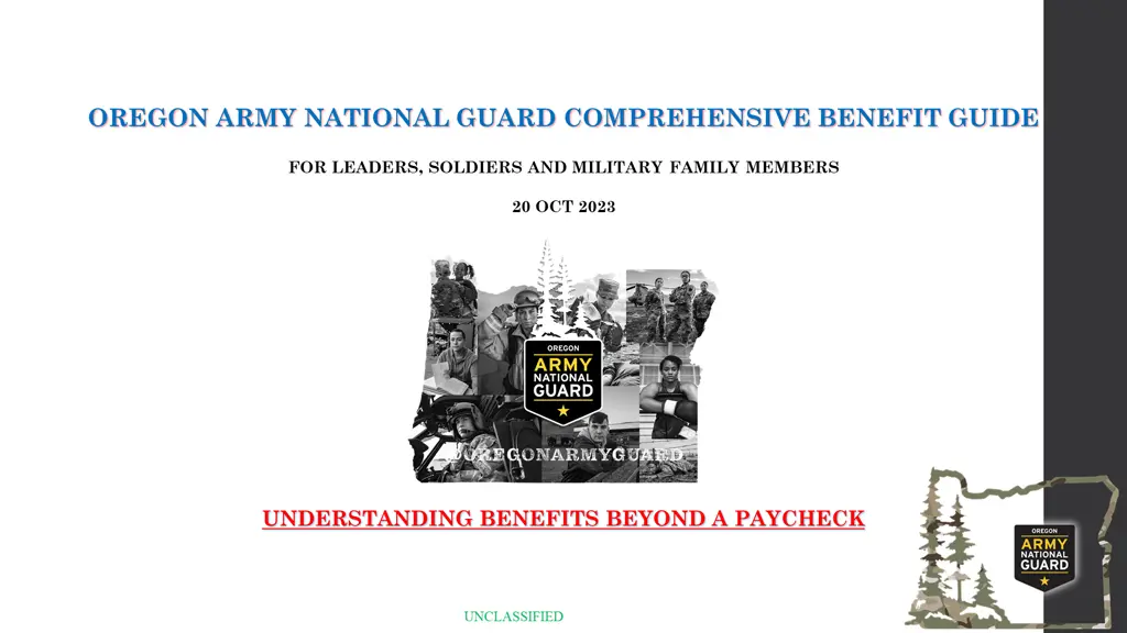 oregon army national guard comprehensive benefit