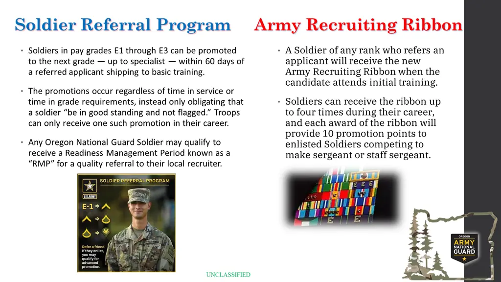 soldier referral program