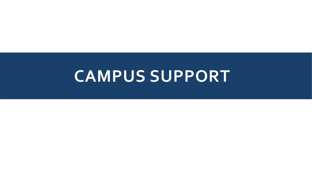 campus support