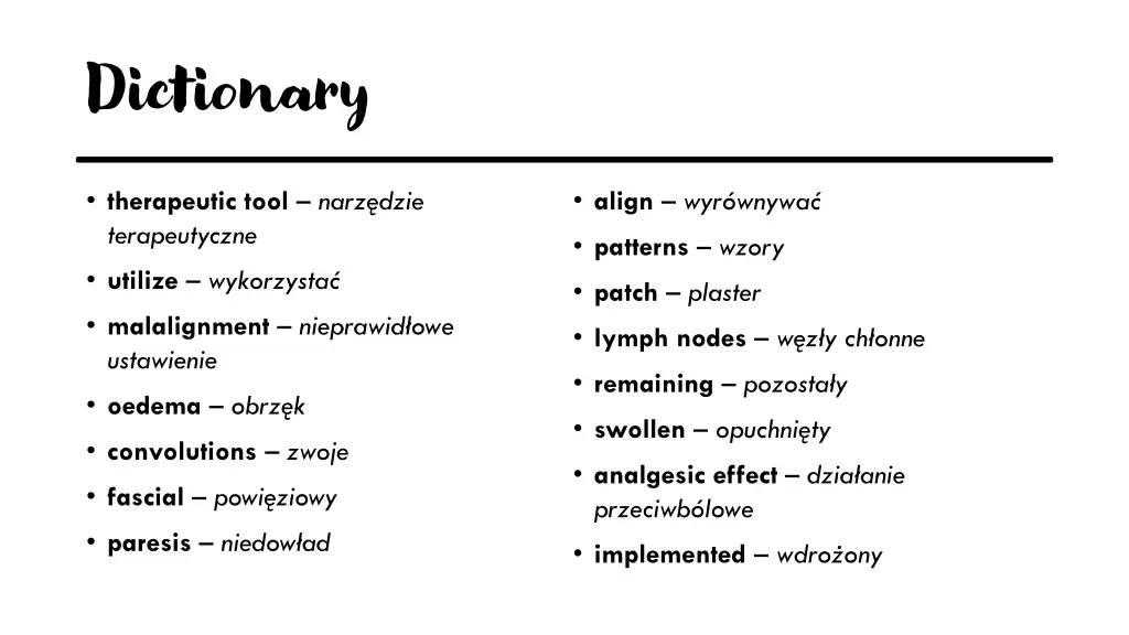 dictionary