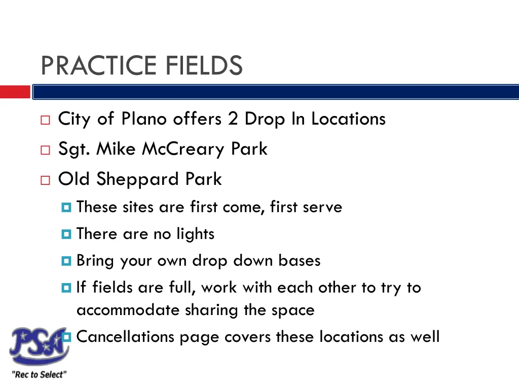 practice fields 1