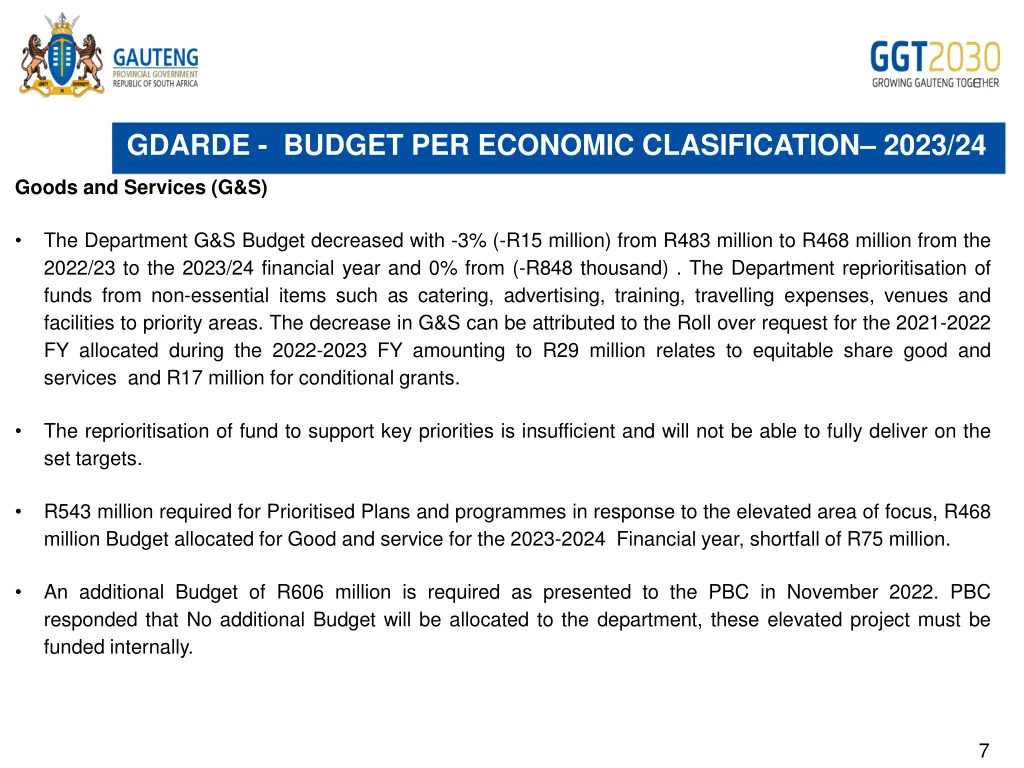 gdarde budget per economic clasification 2023 24 1