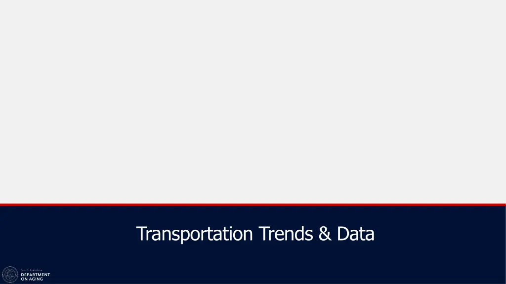 transportation trends data