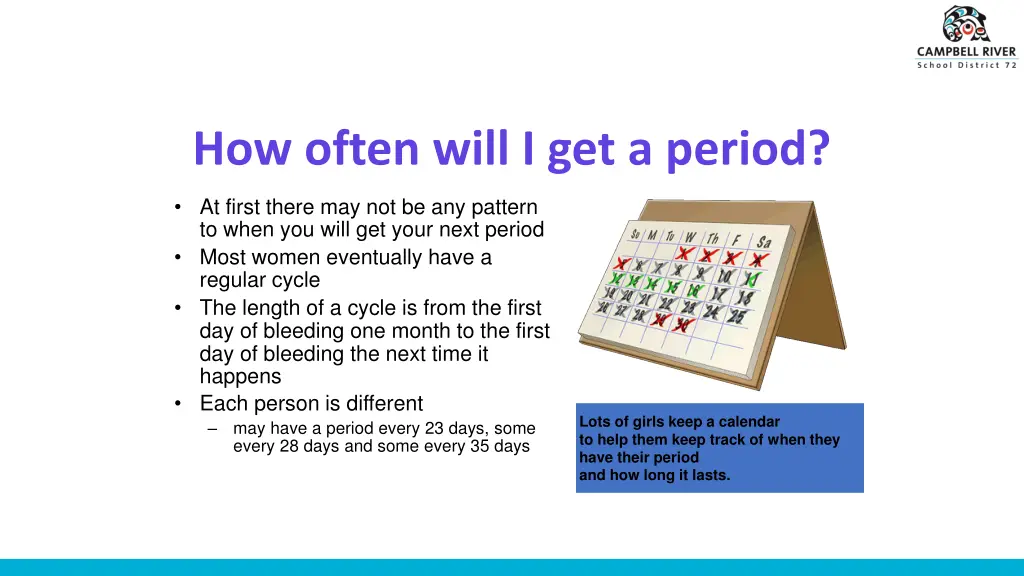 how often will i get a period