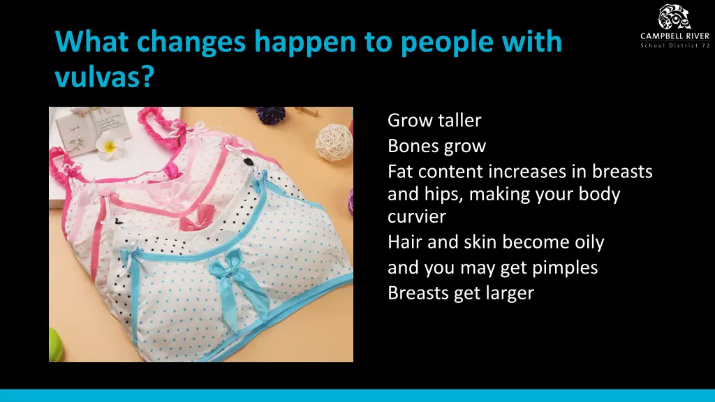 what changes happen to people with vulvas