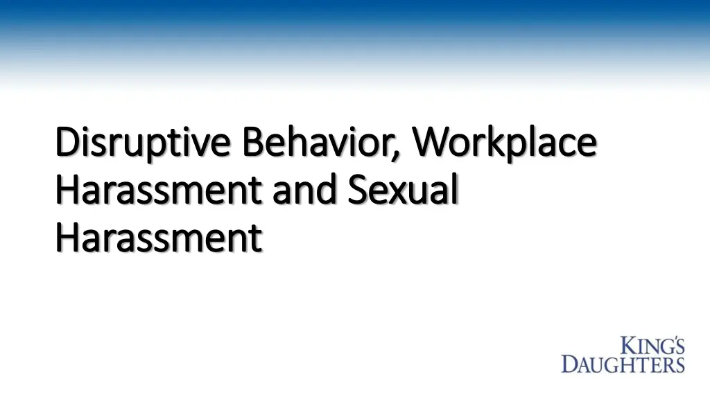 disruptive behavior workplace disruptive behavior