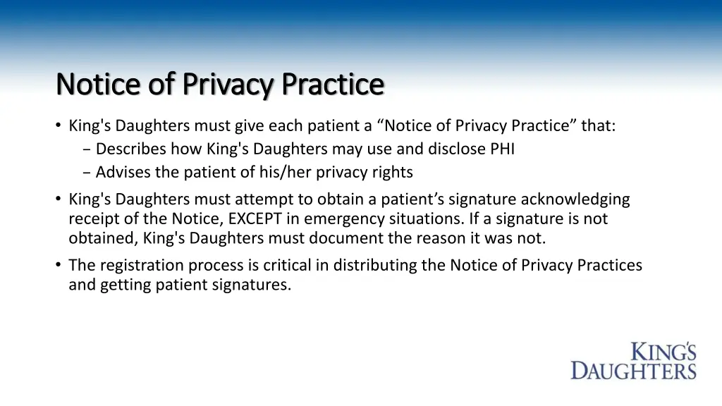 notice of privacy practice notice of privacy