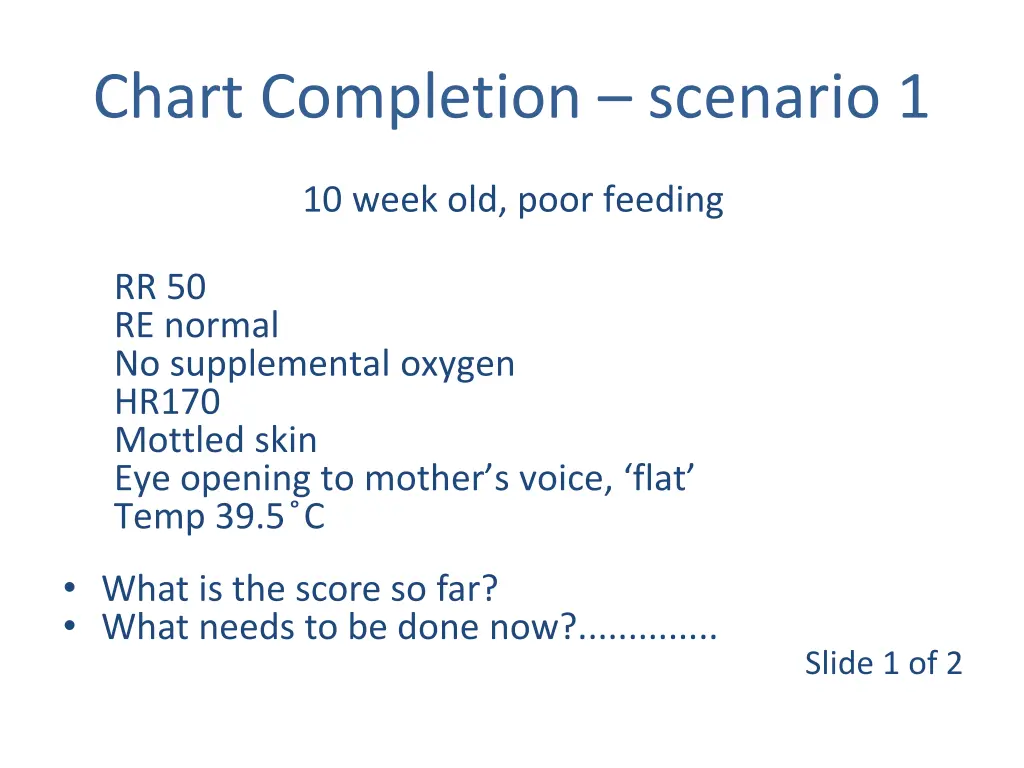 chart completion scenario 1