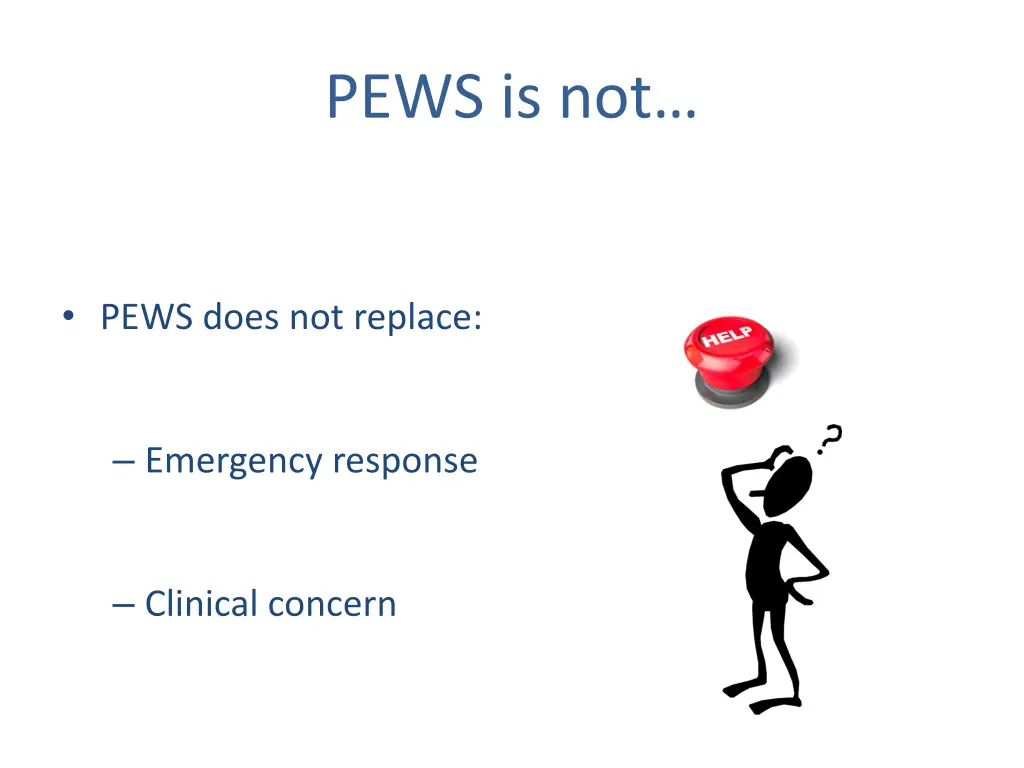 pews is not