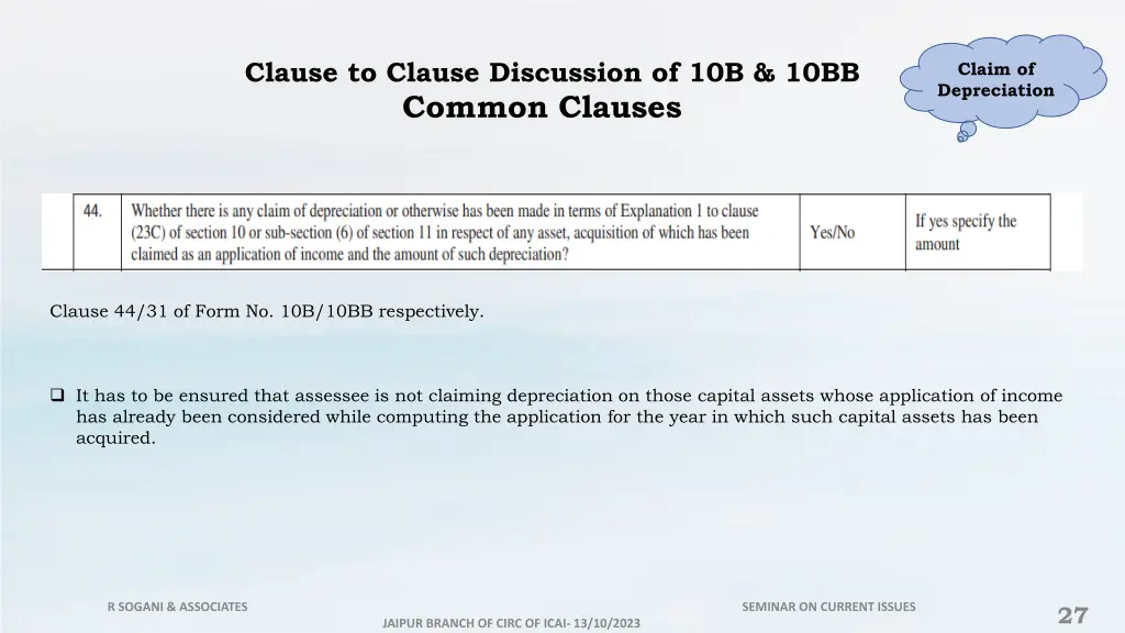 clause to clause discussion of 10b 10bb 8