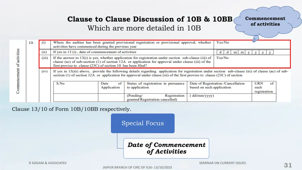 clause to clause discussion of 10b 10bb 9