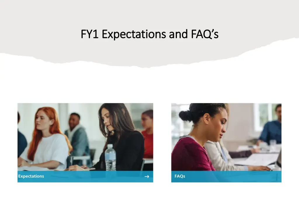 fy1 expectations and faq s fy1 expectations