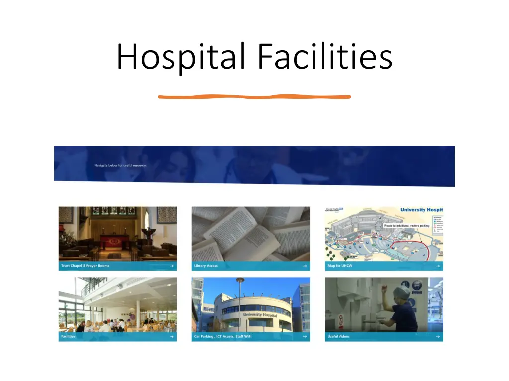 hospital facilities