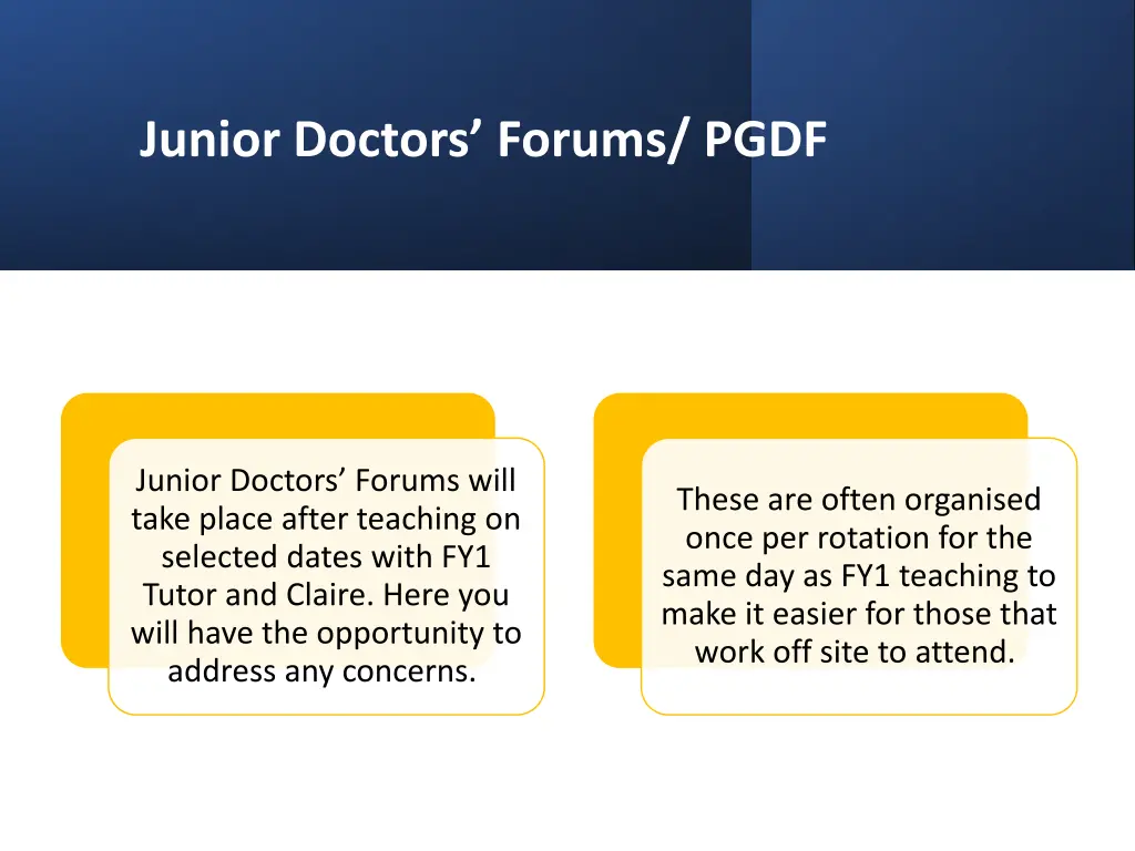 junior doctors forums pgdf