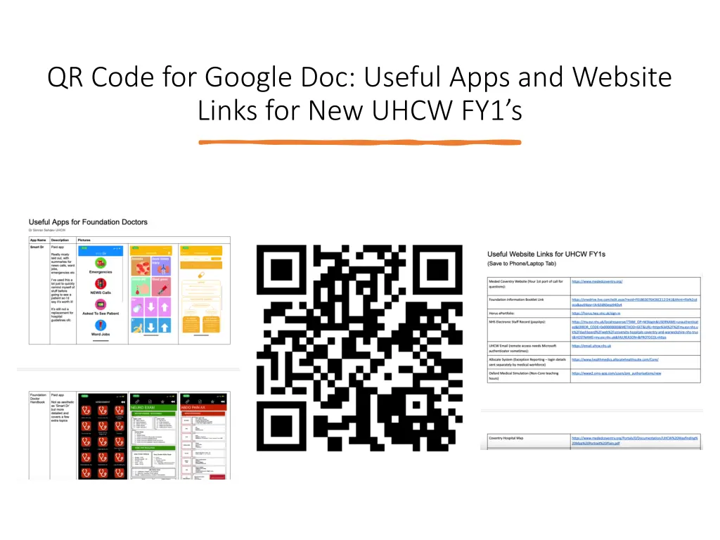 qr code for google doc useful apps and website