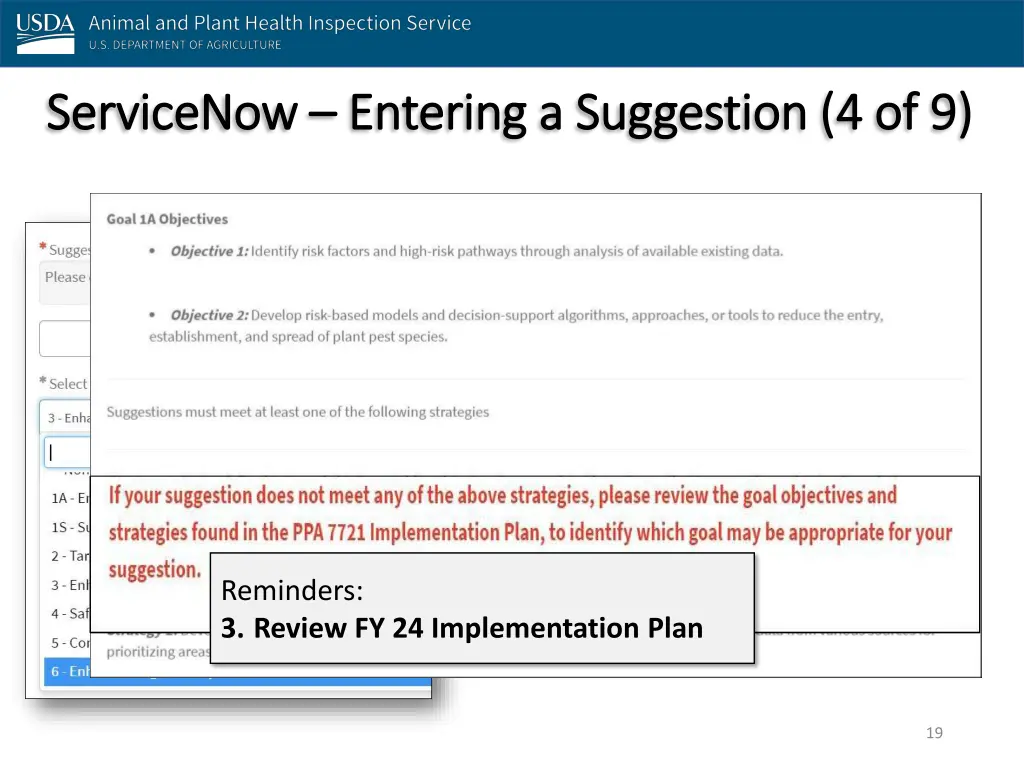 servicenow servicenow entering a suggestion 3