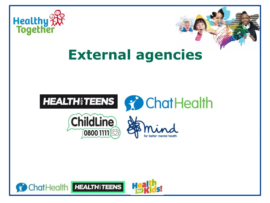 external agencies