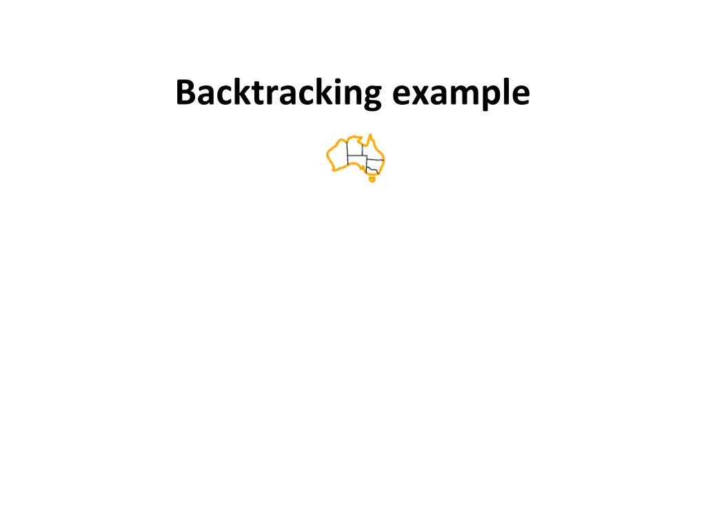 backtracking example