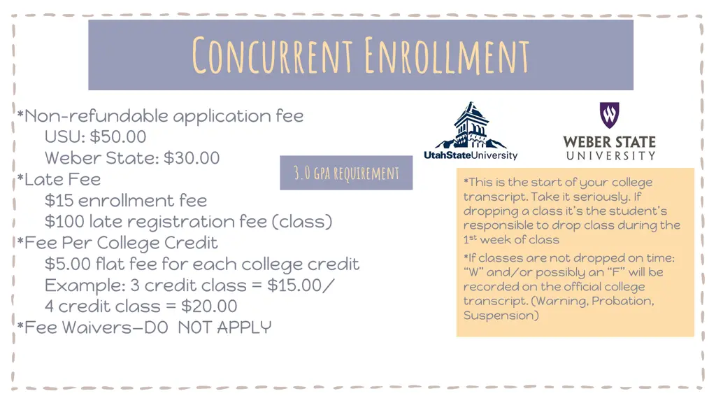 concurrent enrollment