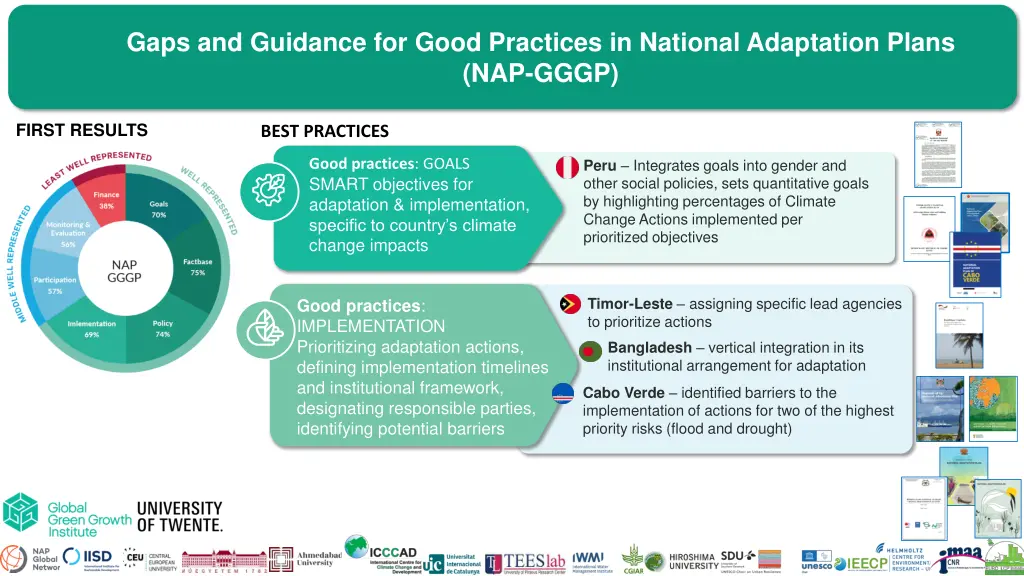 gaps and guidance for good practices in national 5