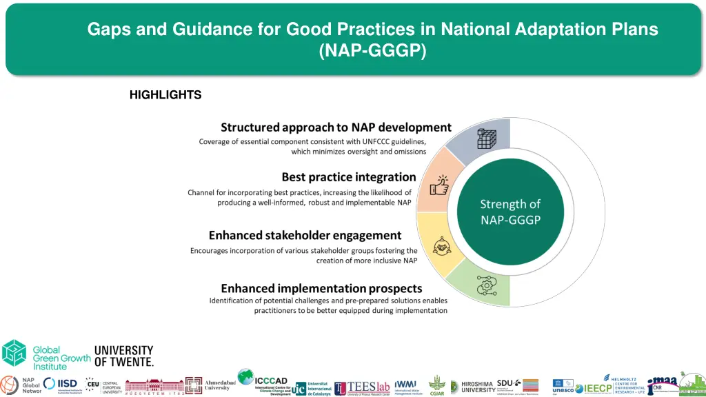 gaps and guidance for good practices in national 8