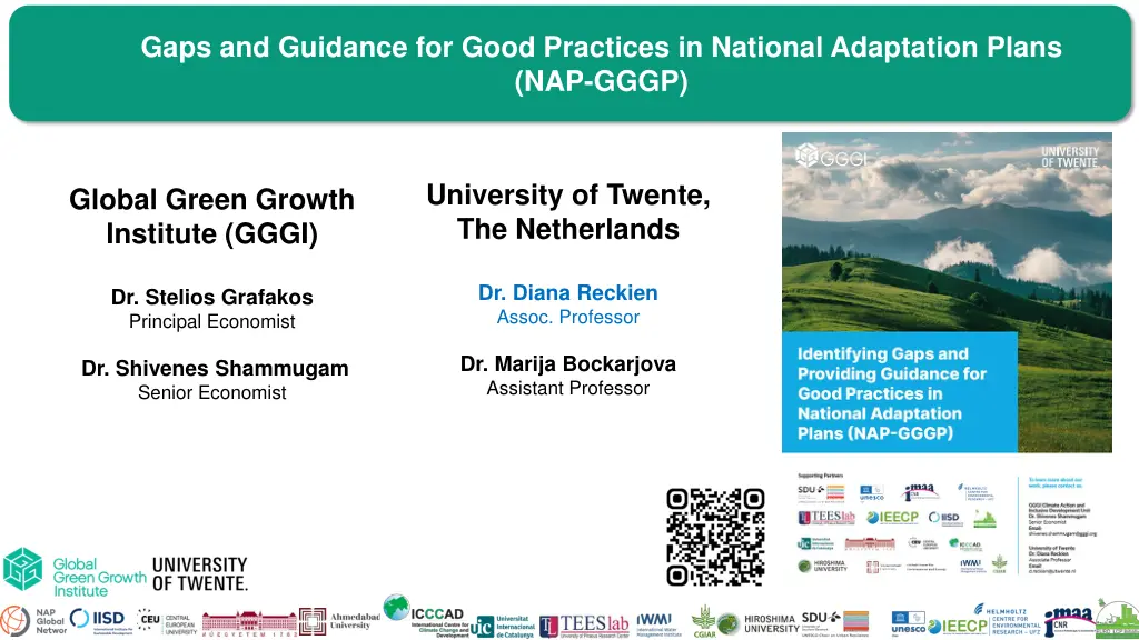 gaps and guidance for good practices in national 9