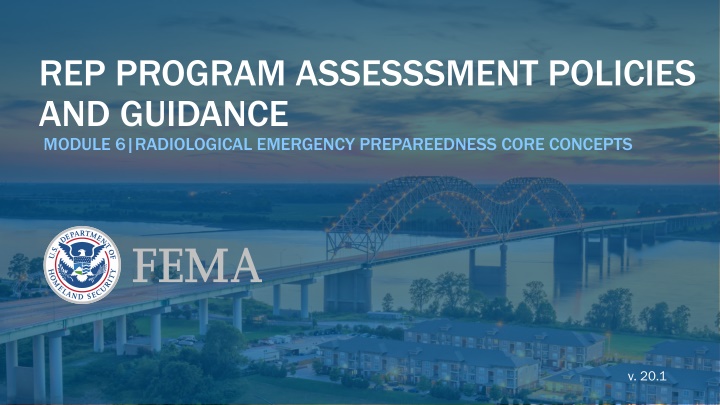 rep program assesssment policies and guidance