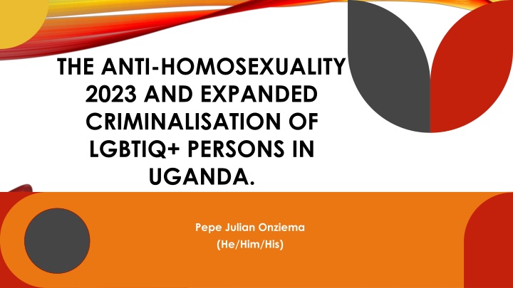the anti homosexuality 2023 and expanded