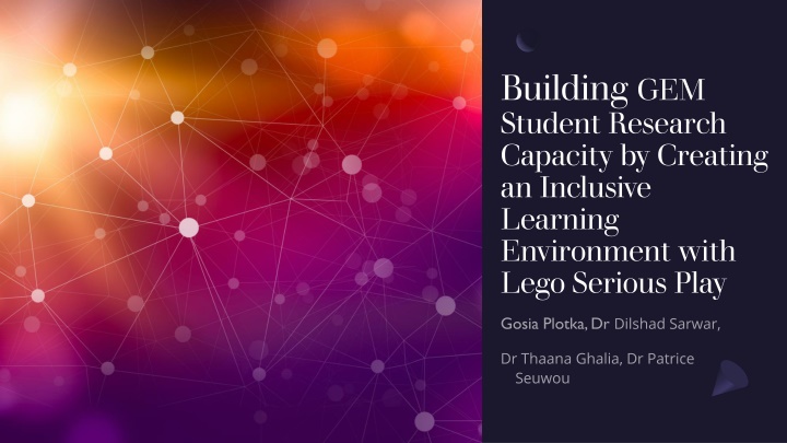 building gem student research capacity