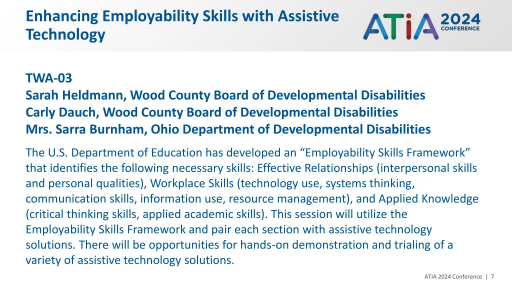 enhancing employability skills with assistive