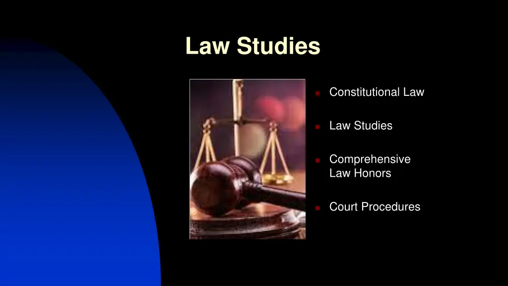 law studies