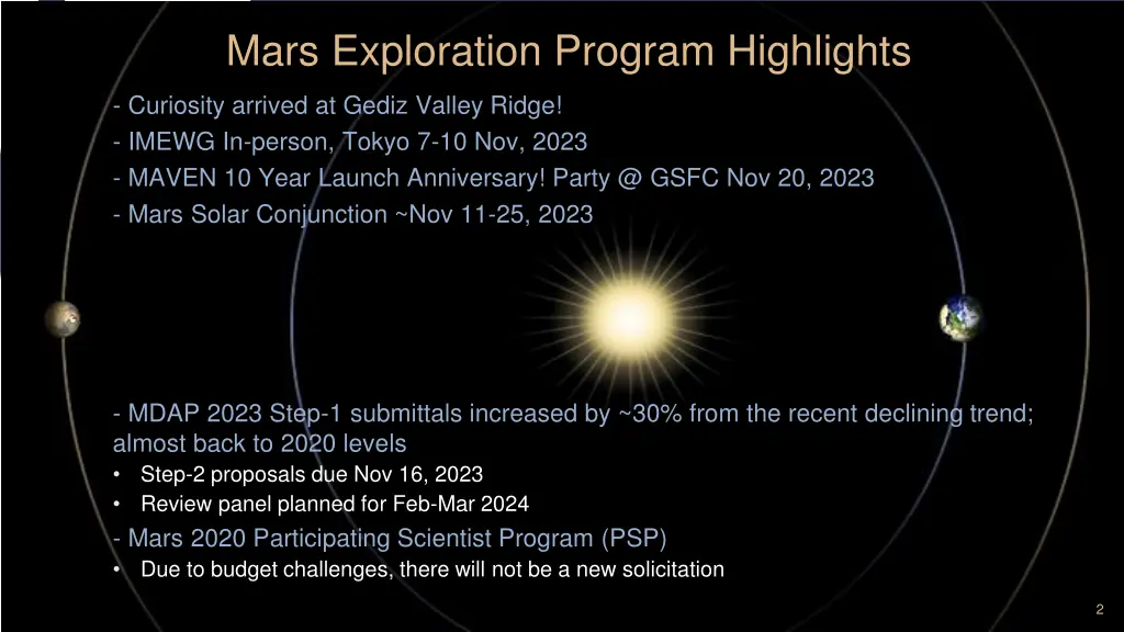 mars exploration program highlights