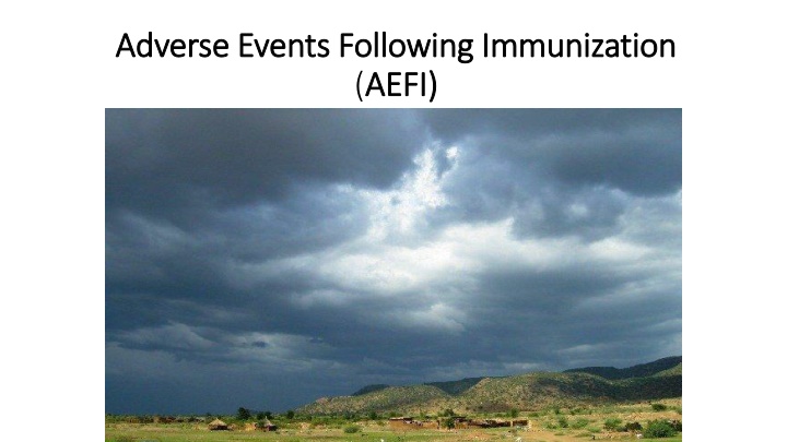 adverse events following immunization adverse