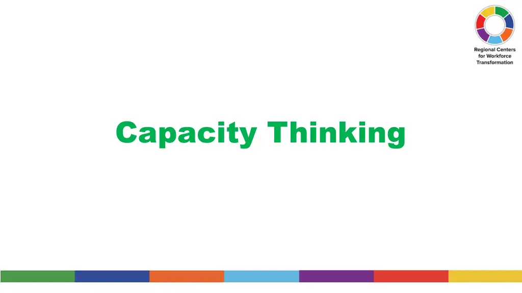 capacity thinking