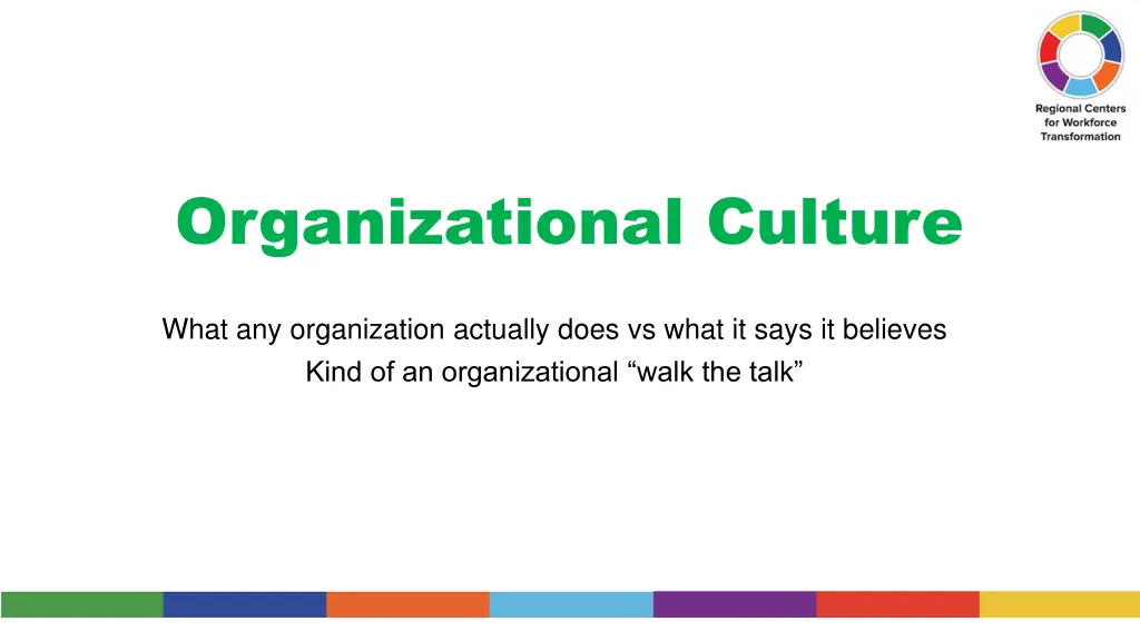 organizational culture