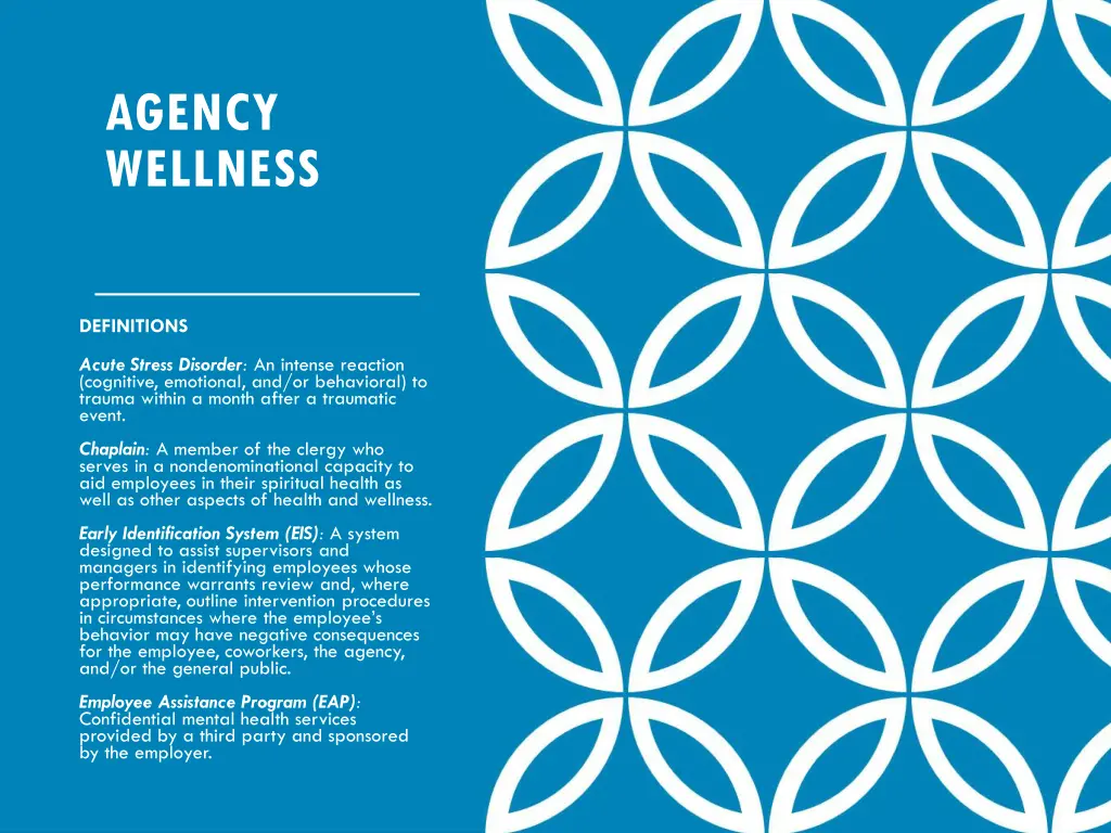 agency wellness 10
