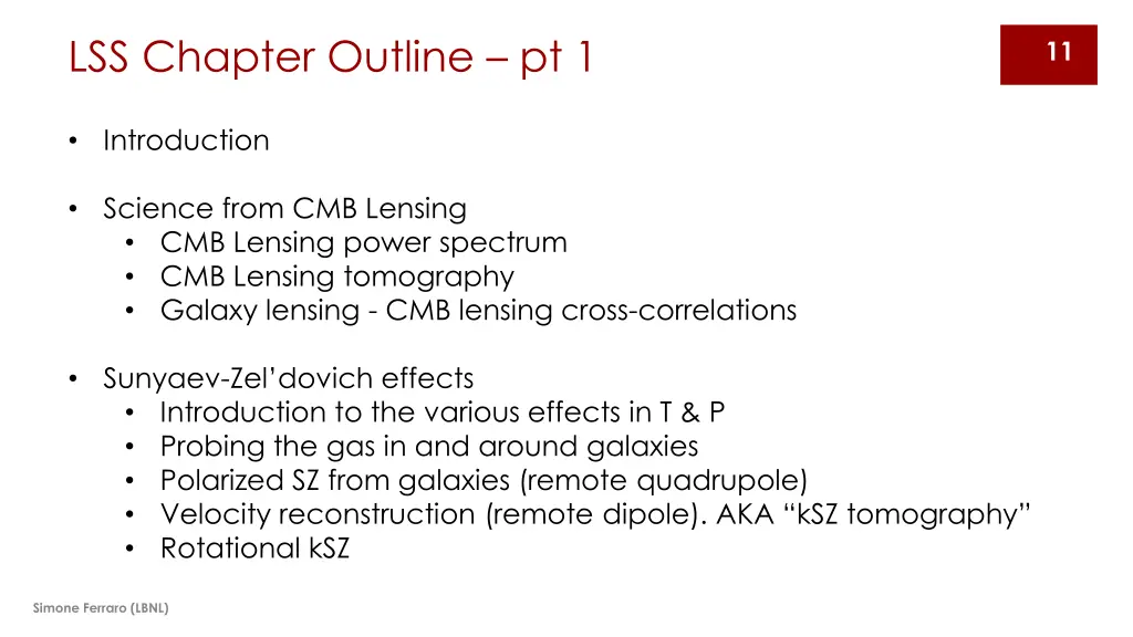 lss chapter outline pt 1