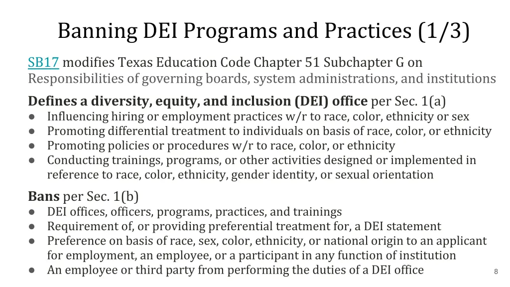 banning dei programs and practices 1 3