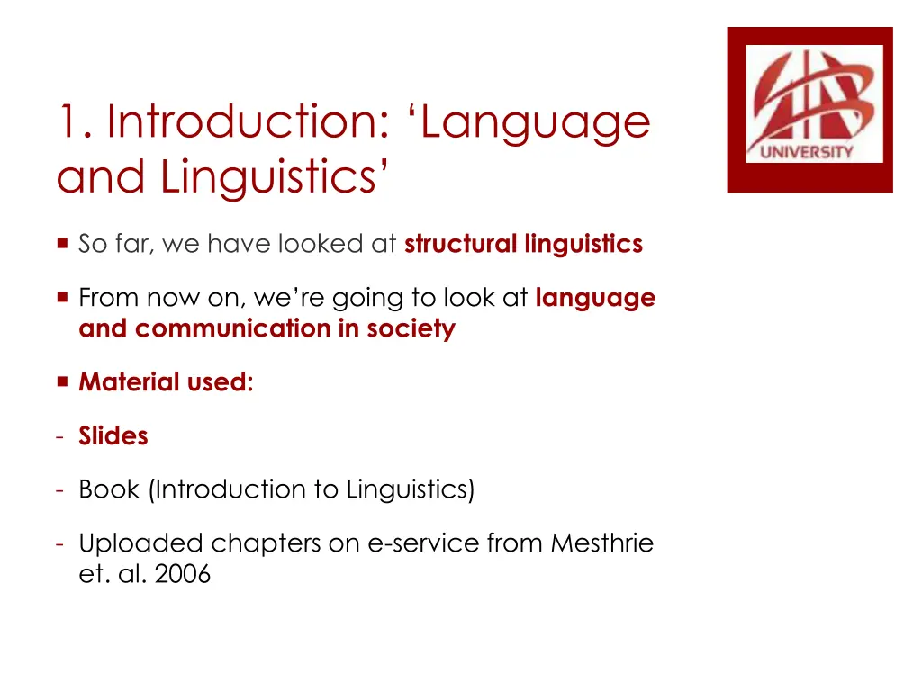 1 introduction language and linguistics