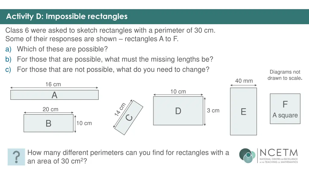 activity d impossible rectangles