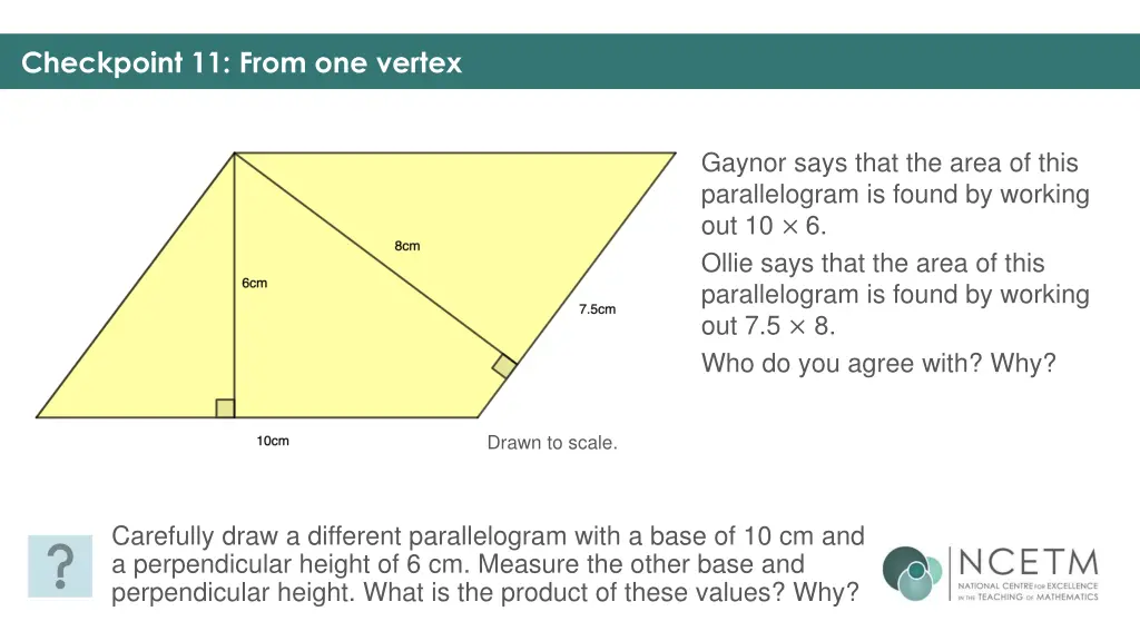 checkpoint 11 from one vertex